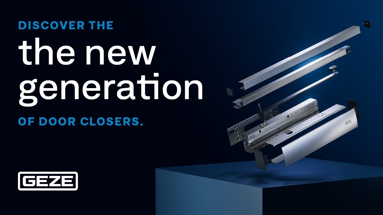 TS 7000 – The boss among door closers | The new generation of GEZE door closers 